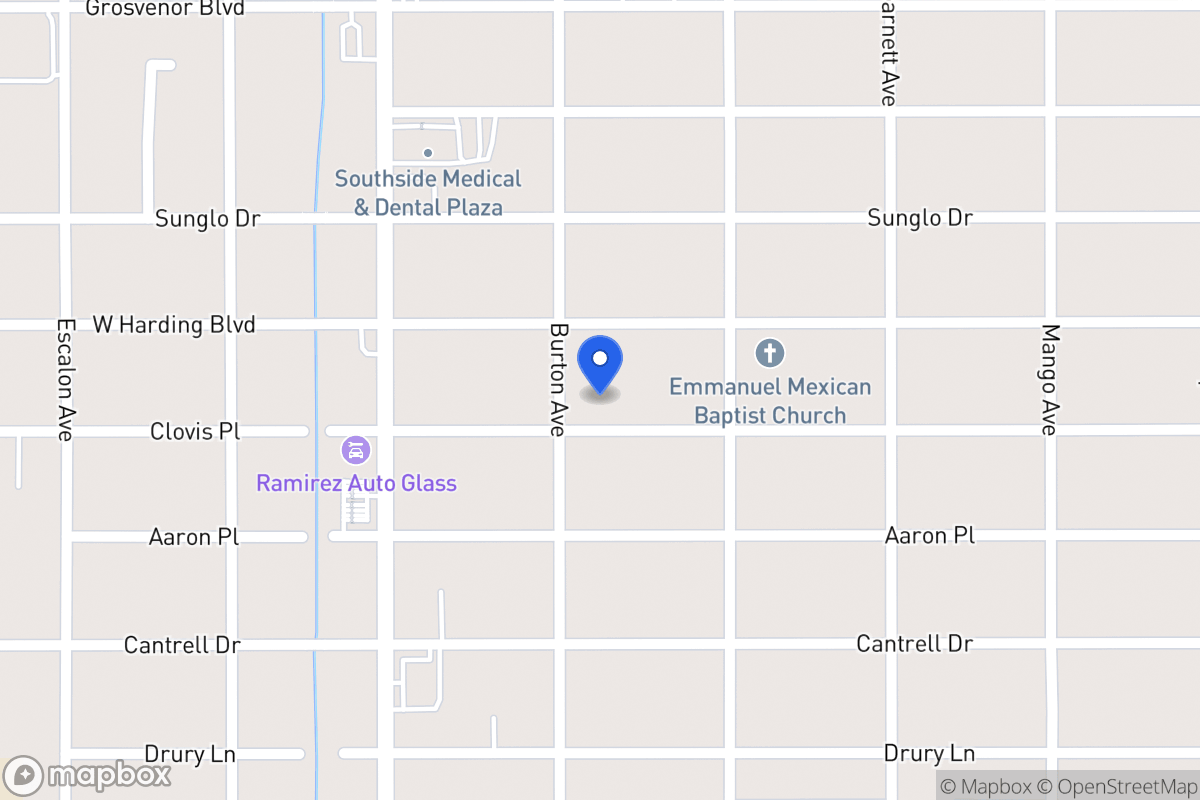 Map of 631  Clovis Pl