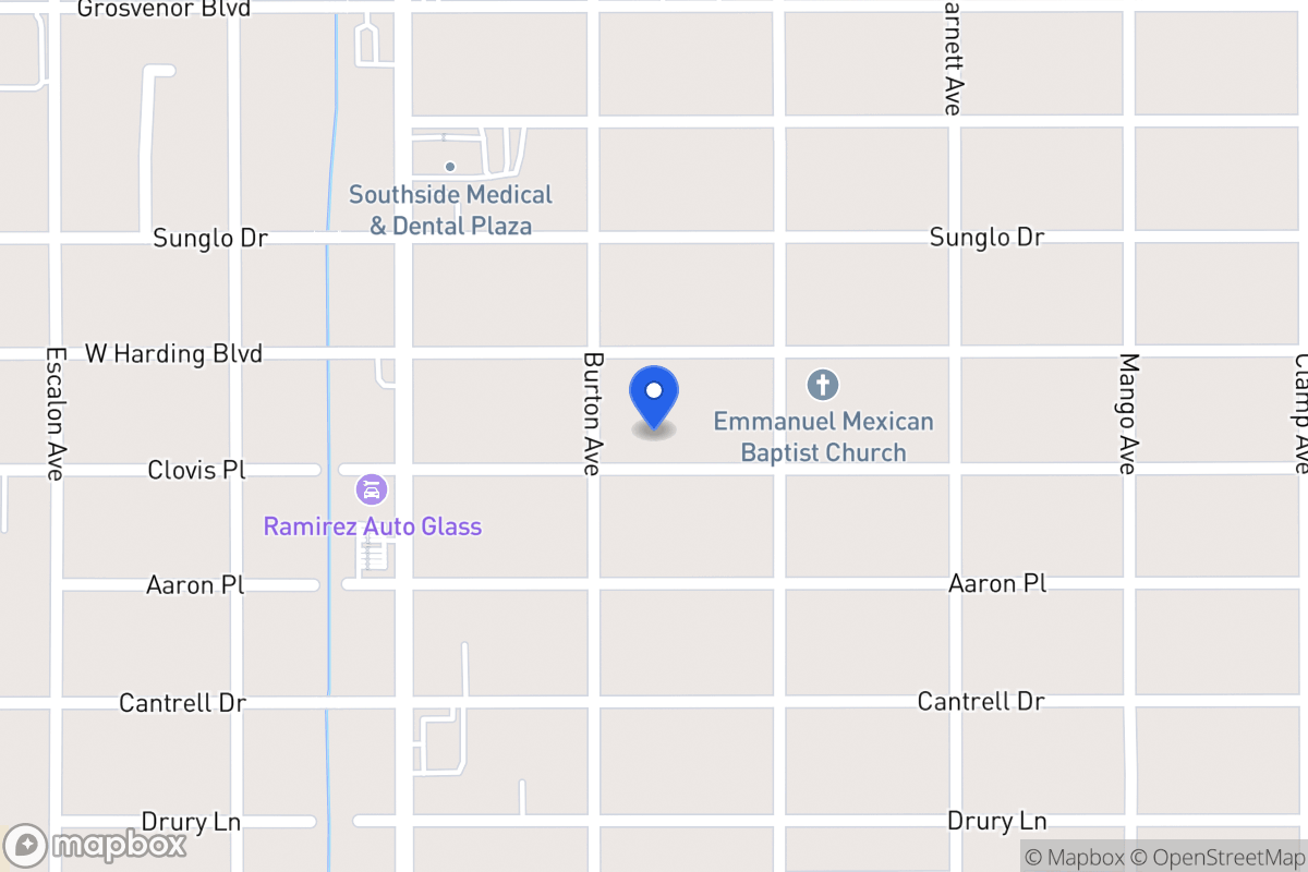 Map of 627  Clovis Pl