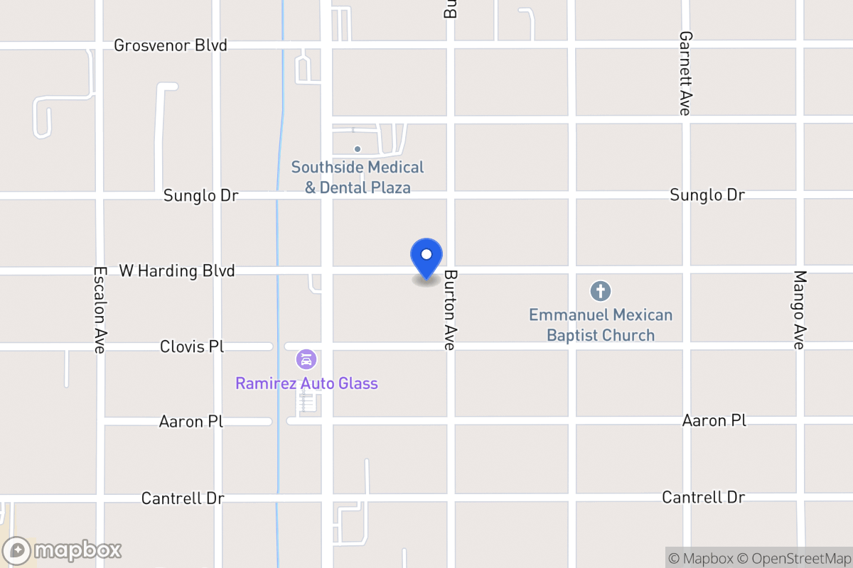Map of 703  Burton Ave