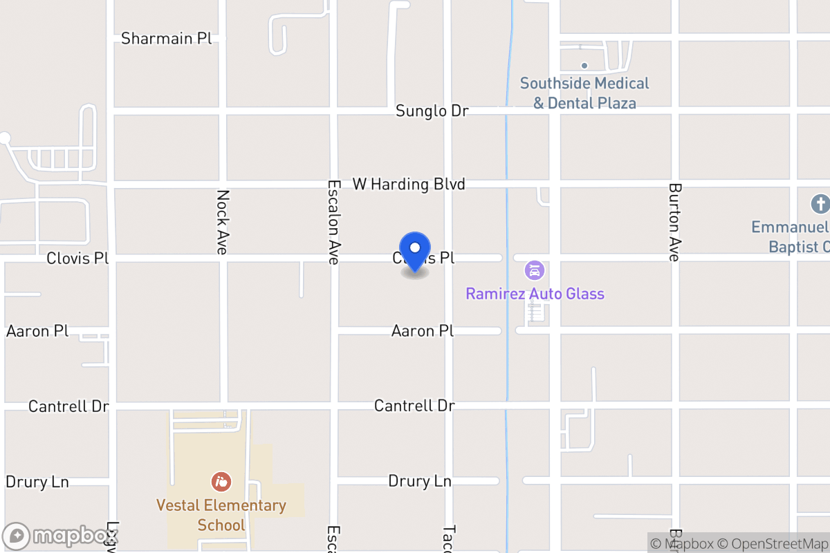 Map of 910  Clovis Pl