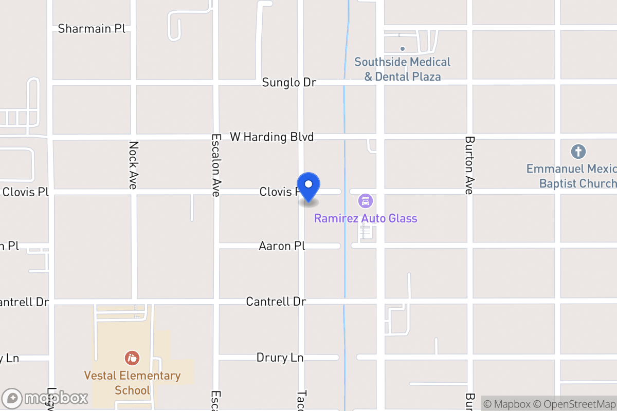 Map of 834  Clovis Pl