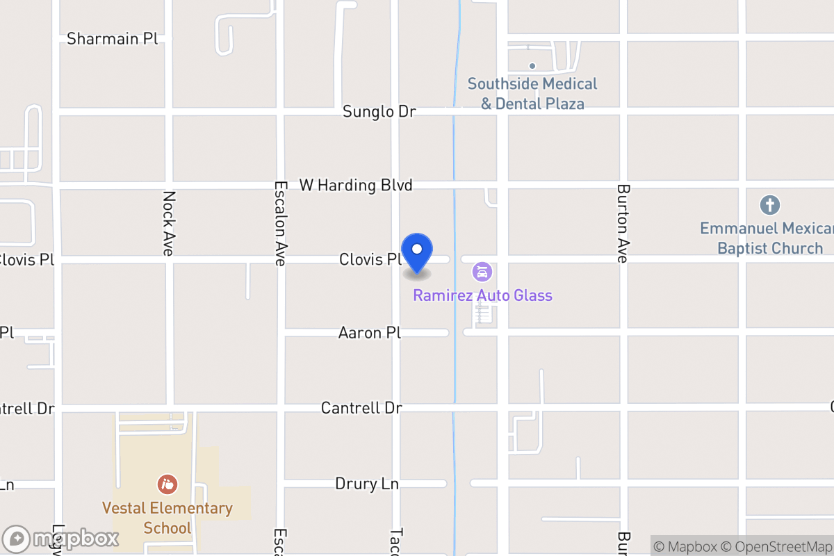Map of 830  Clovis Pl