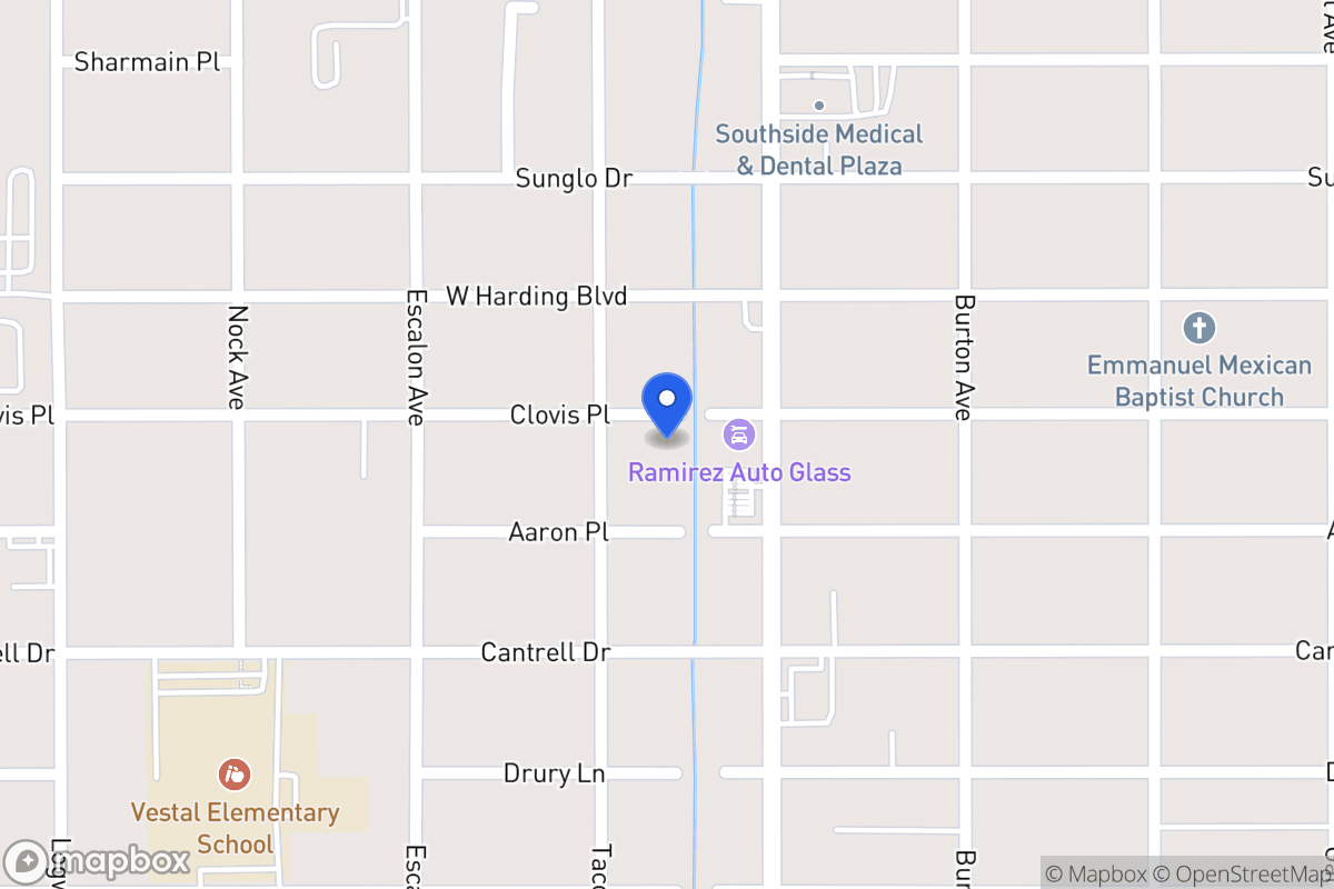 Map of 822  Clovis Pl