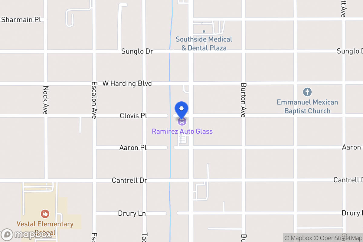 Map of 2703  Commercial Ave