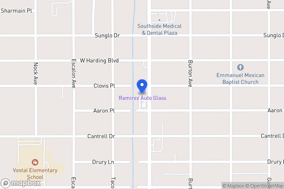 Map of 2709  Commercial Ave