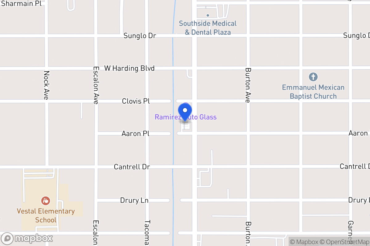 Map of 2713  Commercial Ave