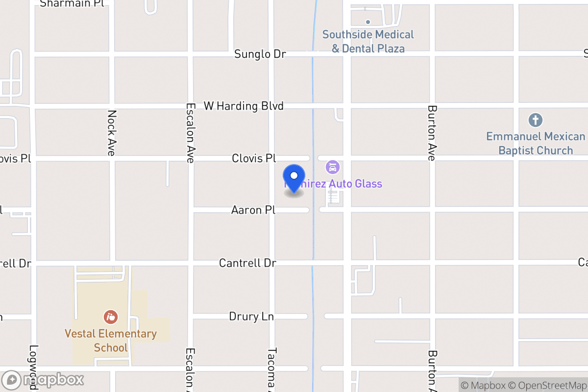 Map of 827  Aaron St