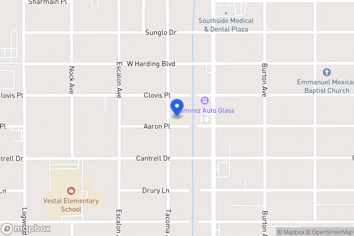 Map of 831  Aaron St