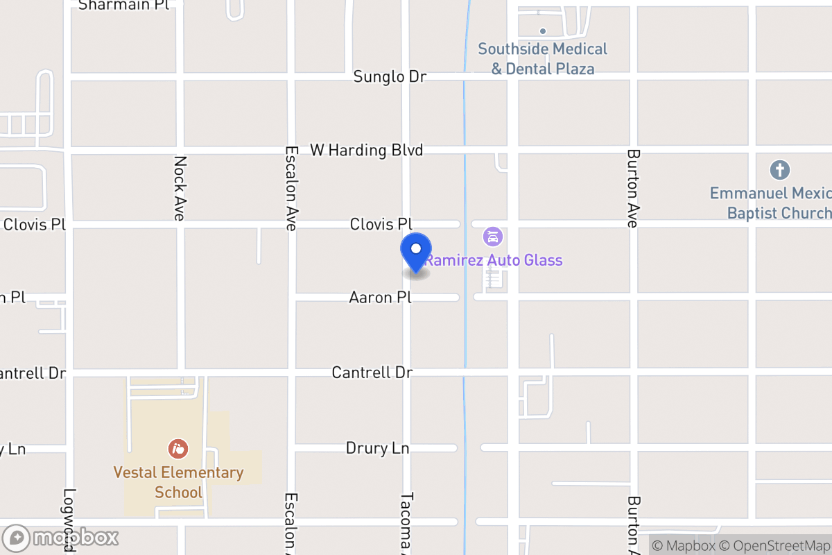 Map of 835  Aaron St