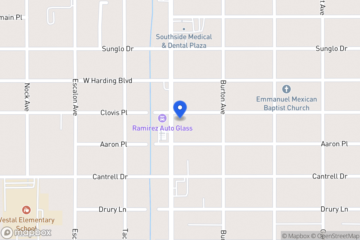 Map of 2702  Commercial Ave