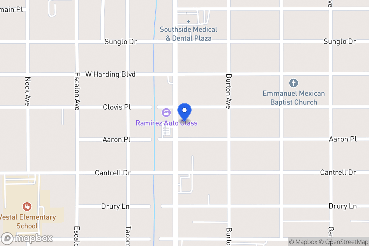 Map of 2710  Commercial Ave