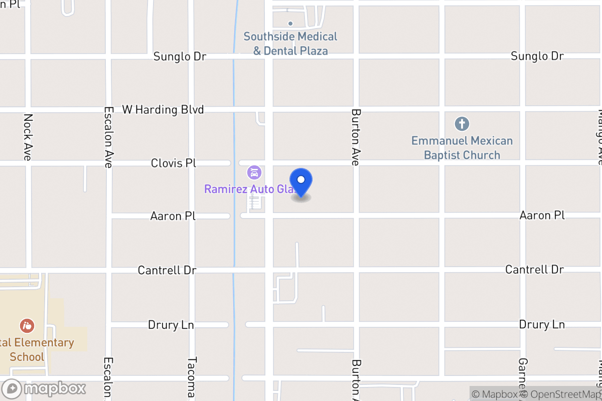 Map of 727  Aaron St