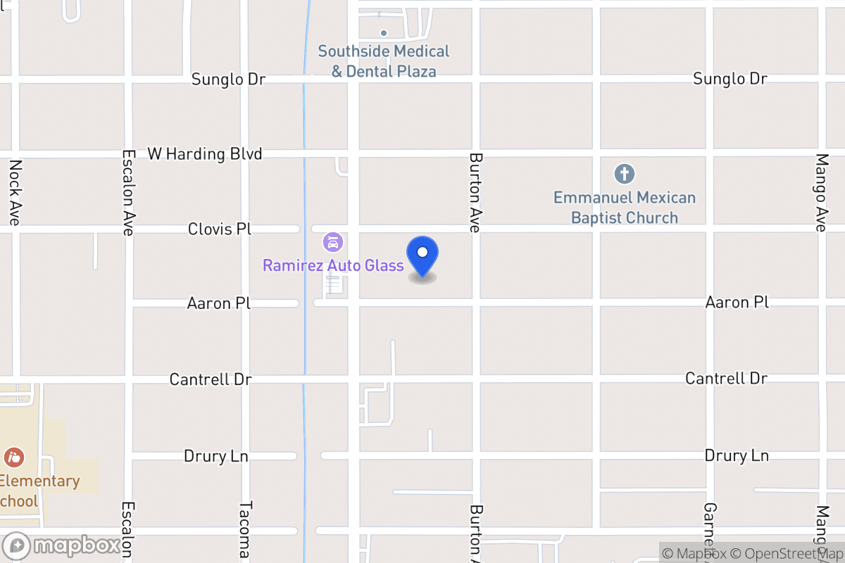 Map of 721  Aaron St