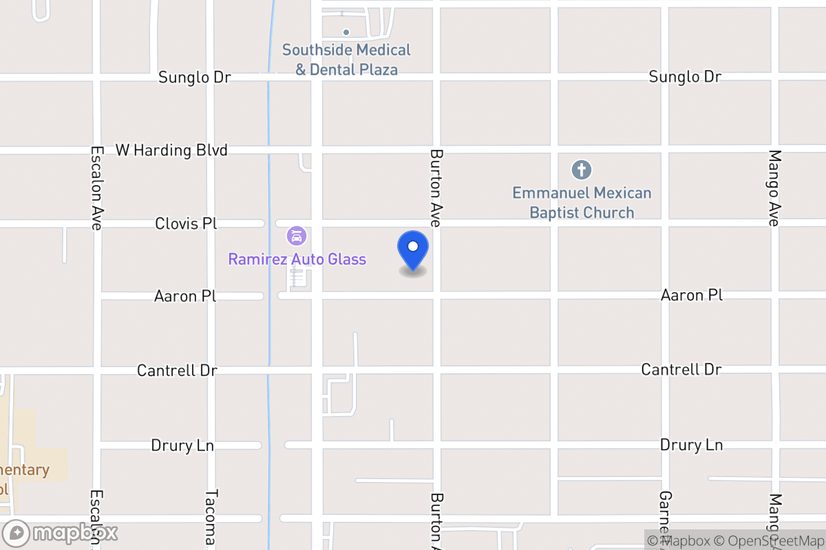 Map of 819  Burton Ave