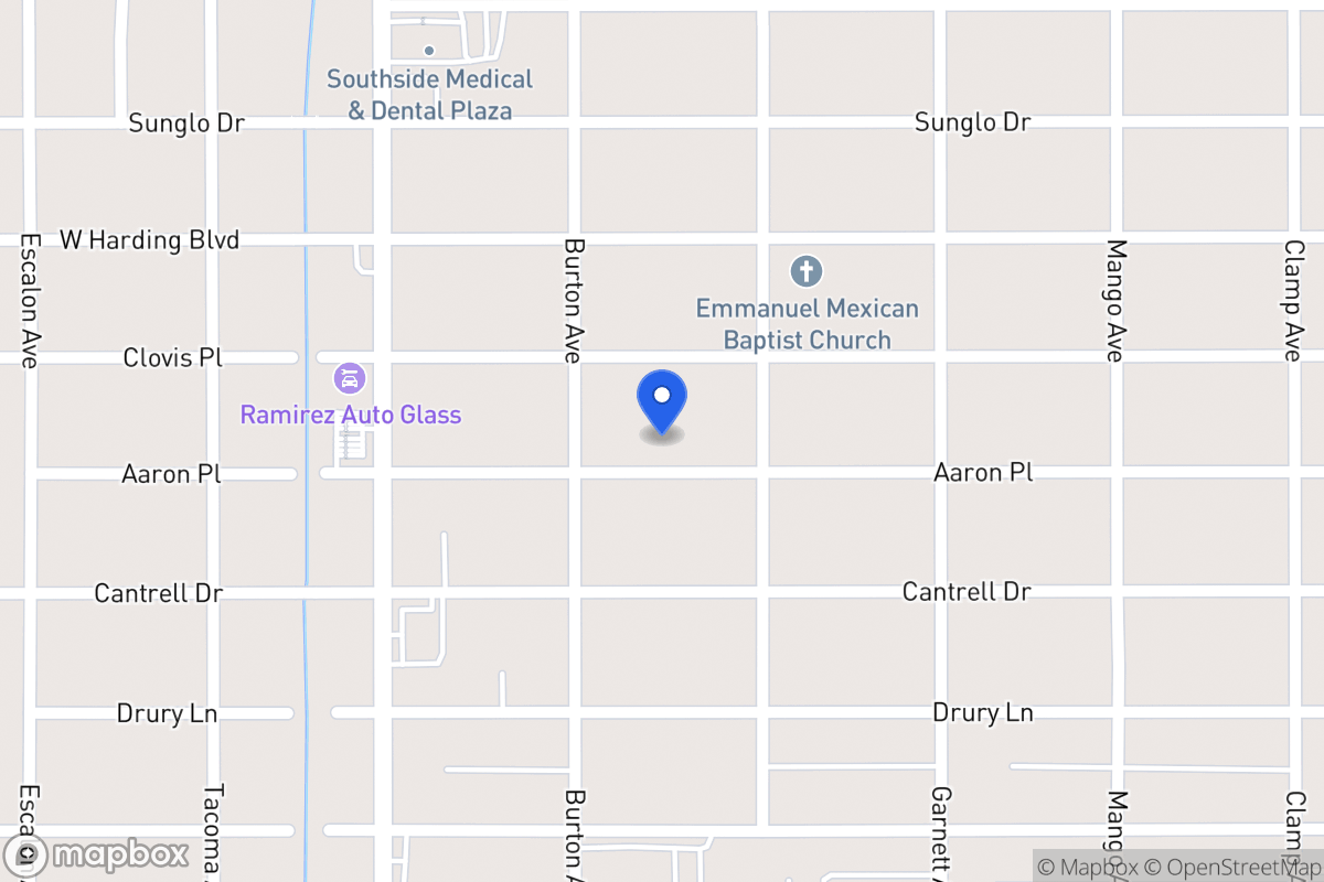 Map of 623  Aaron St