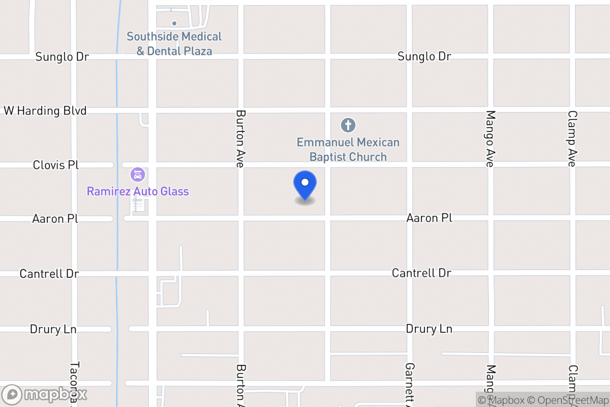 Map of 611  Aaron St