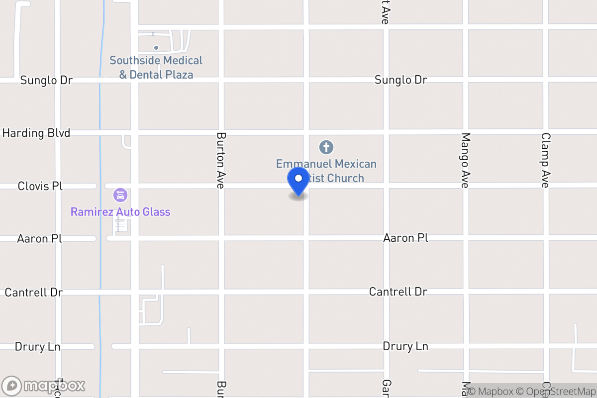 Map of 602  Clovis Pl