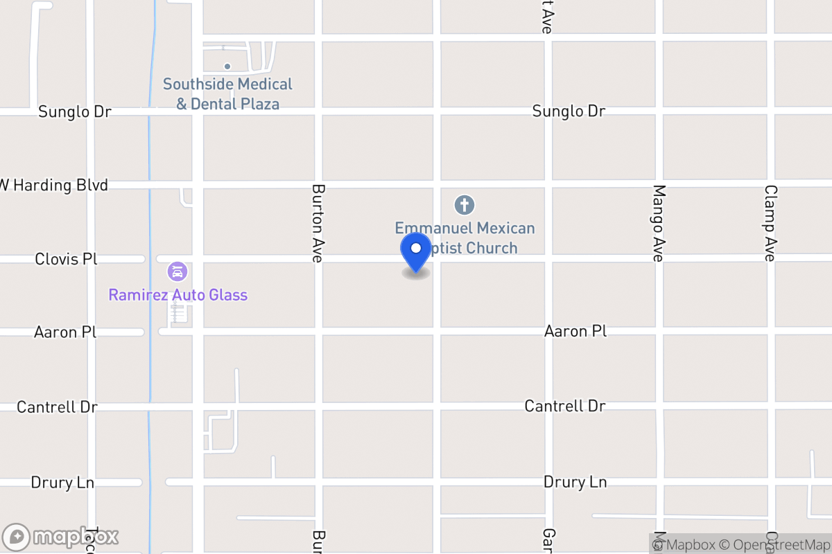 Map of 606  Clovis Pl