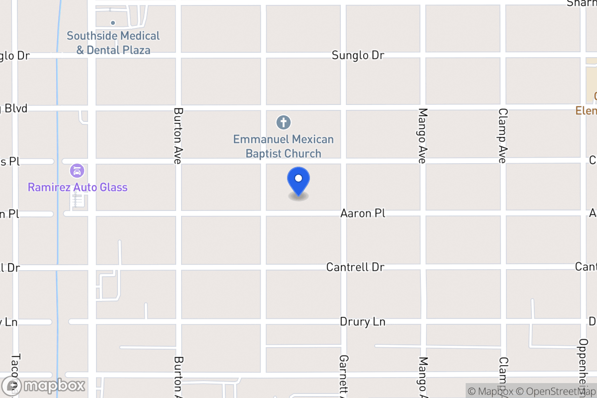 Map of 523  Aaron St