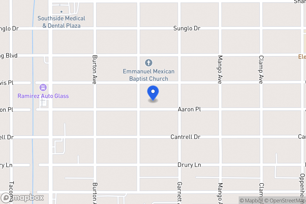 Map of 527  Aaron St