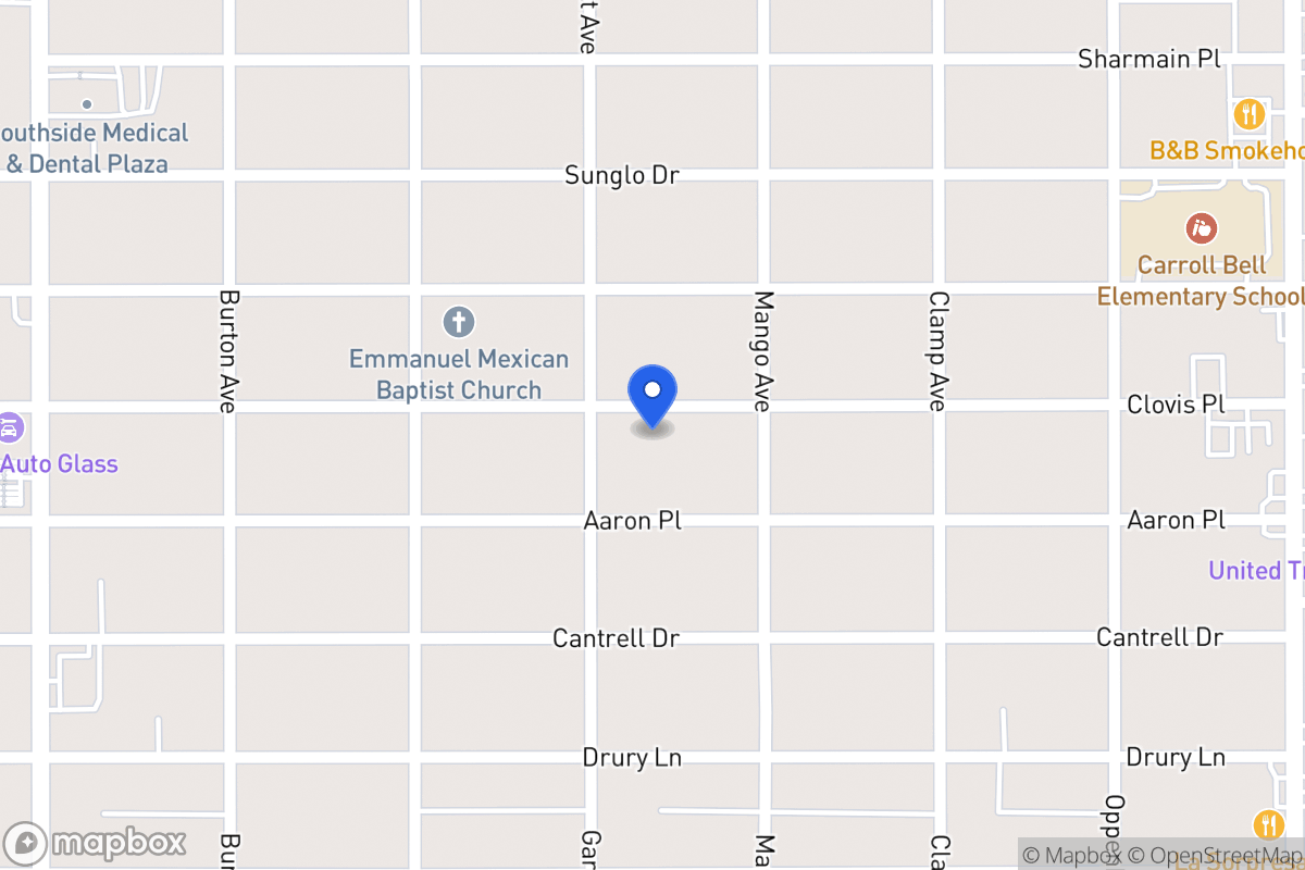 Map of 426  Clovis Pl
