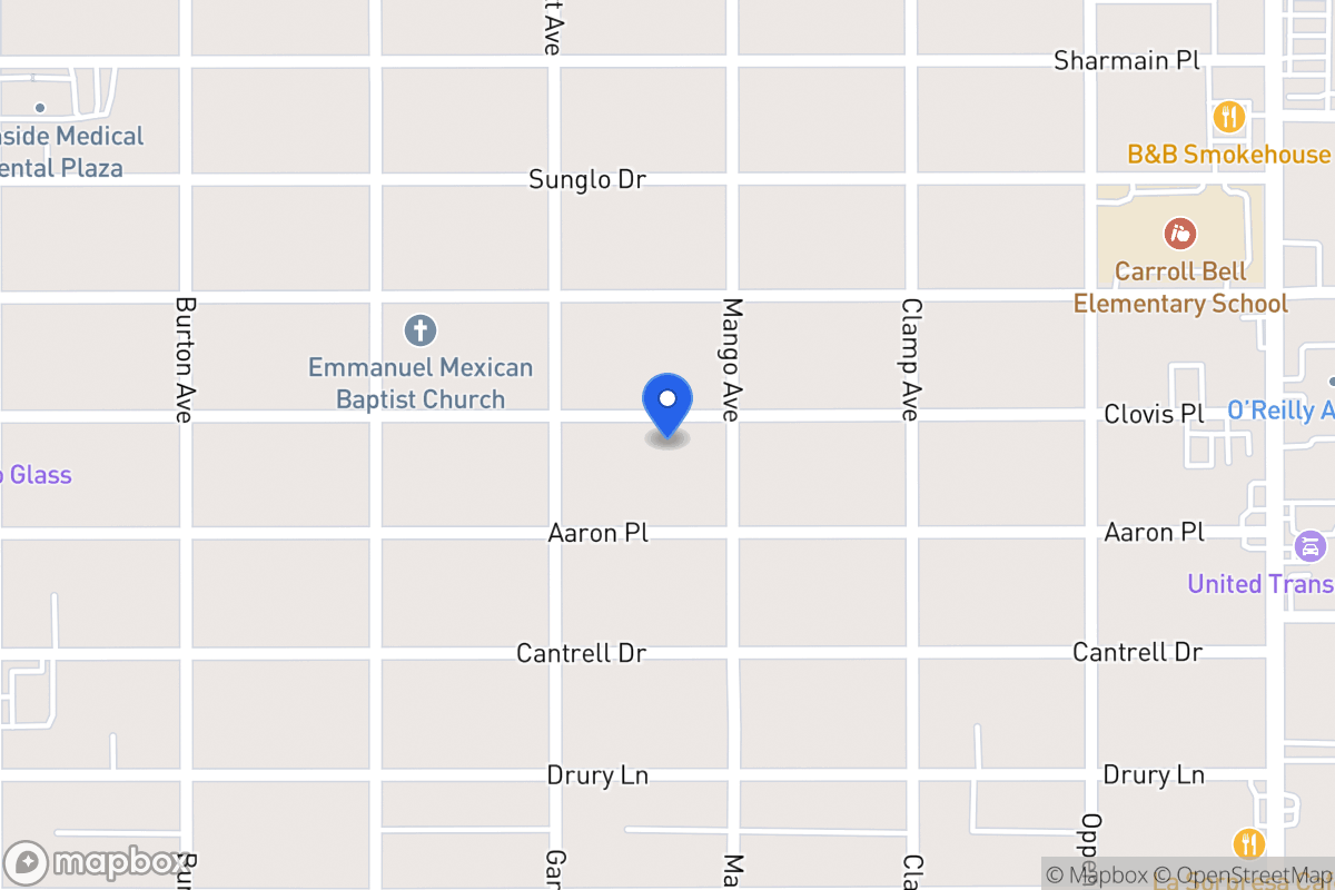 Map of 414  Clovis Pl