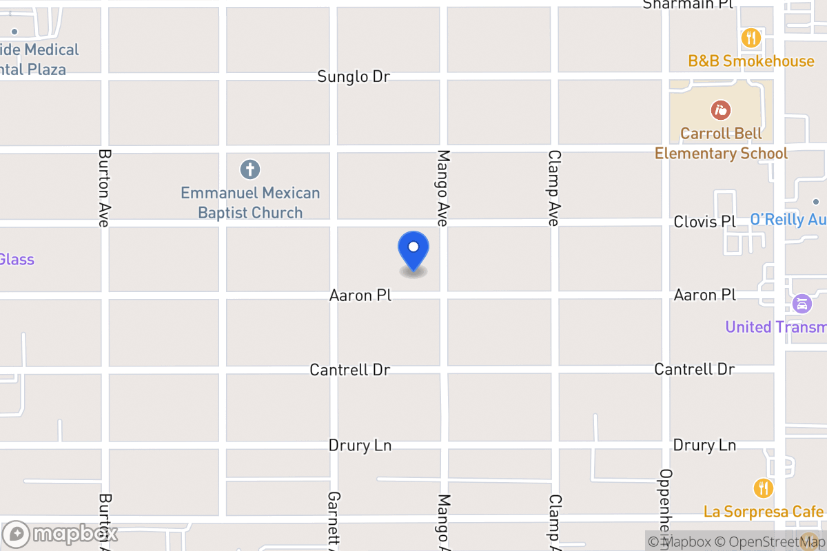 Map of 411  Aaron St