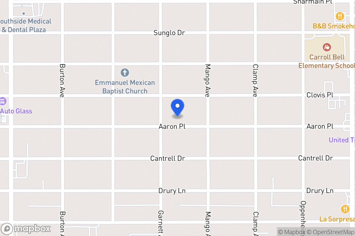 Map of 427  Aaron St