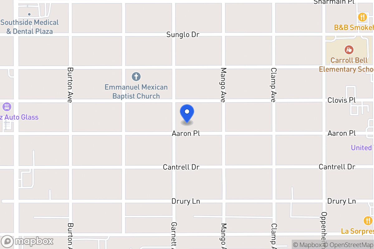 Map of 431  Aaron St
