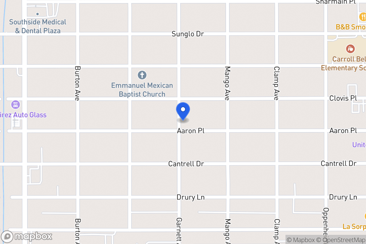 Map of 437  Aaron St