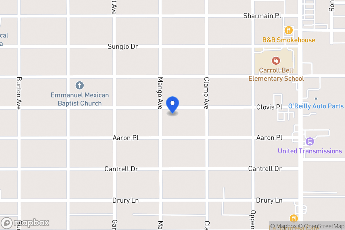 Map of 330  Clovis Pl