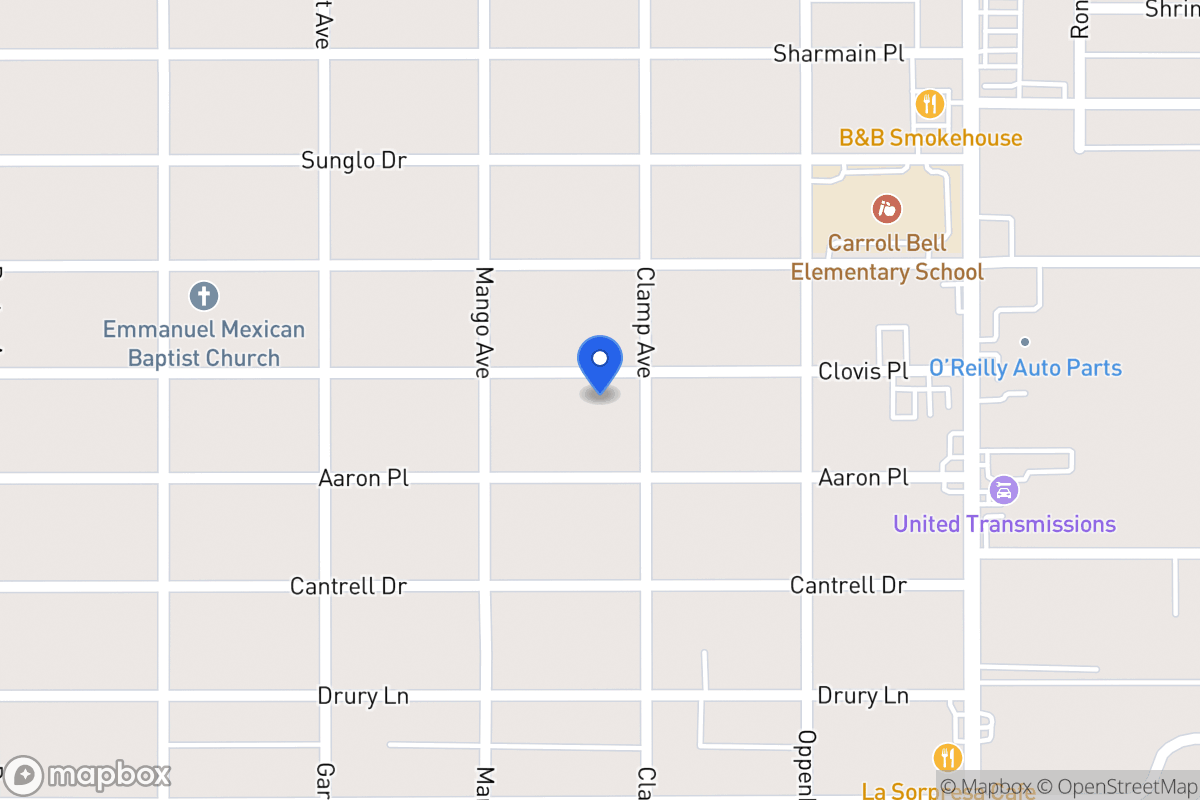 Map of 310  Clovis Pl