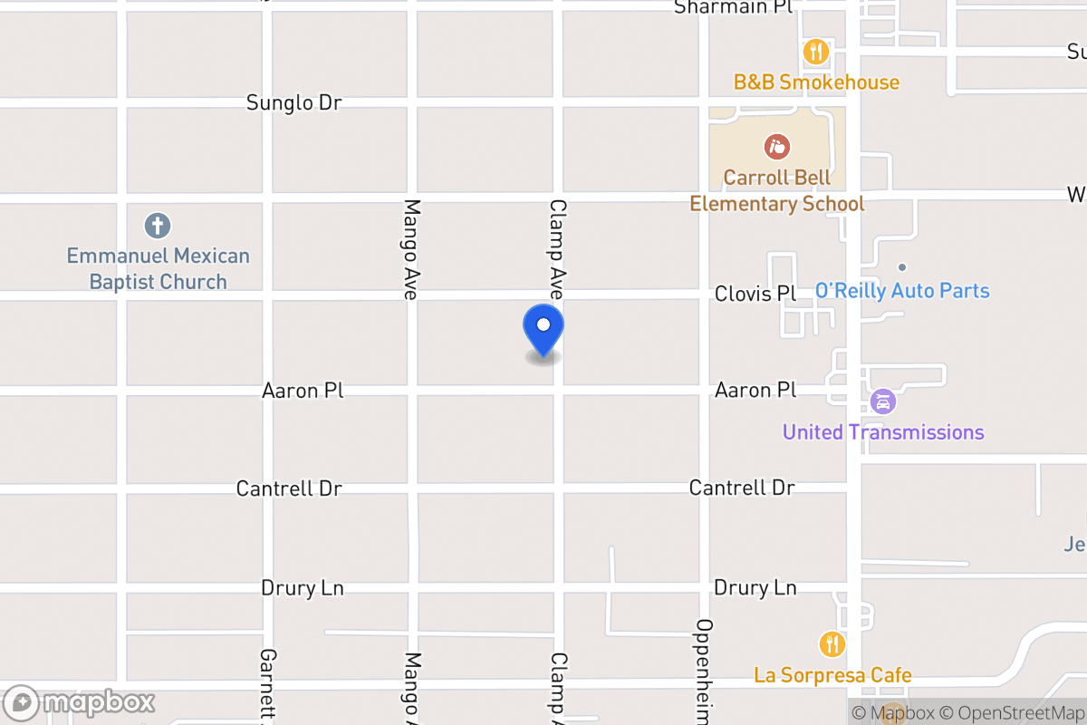 Map of 303  Aaron St