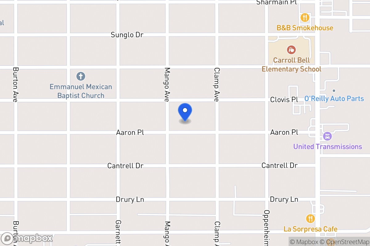 Map of 327  Aaron St