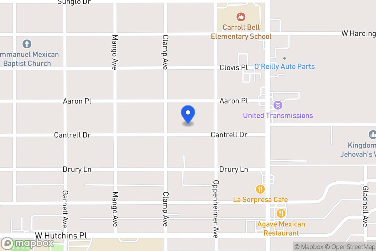 Map of 219  Cantrell Dr