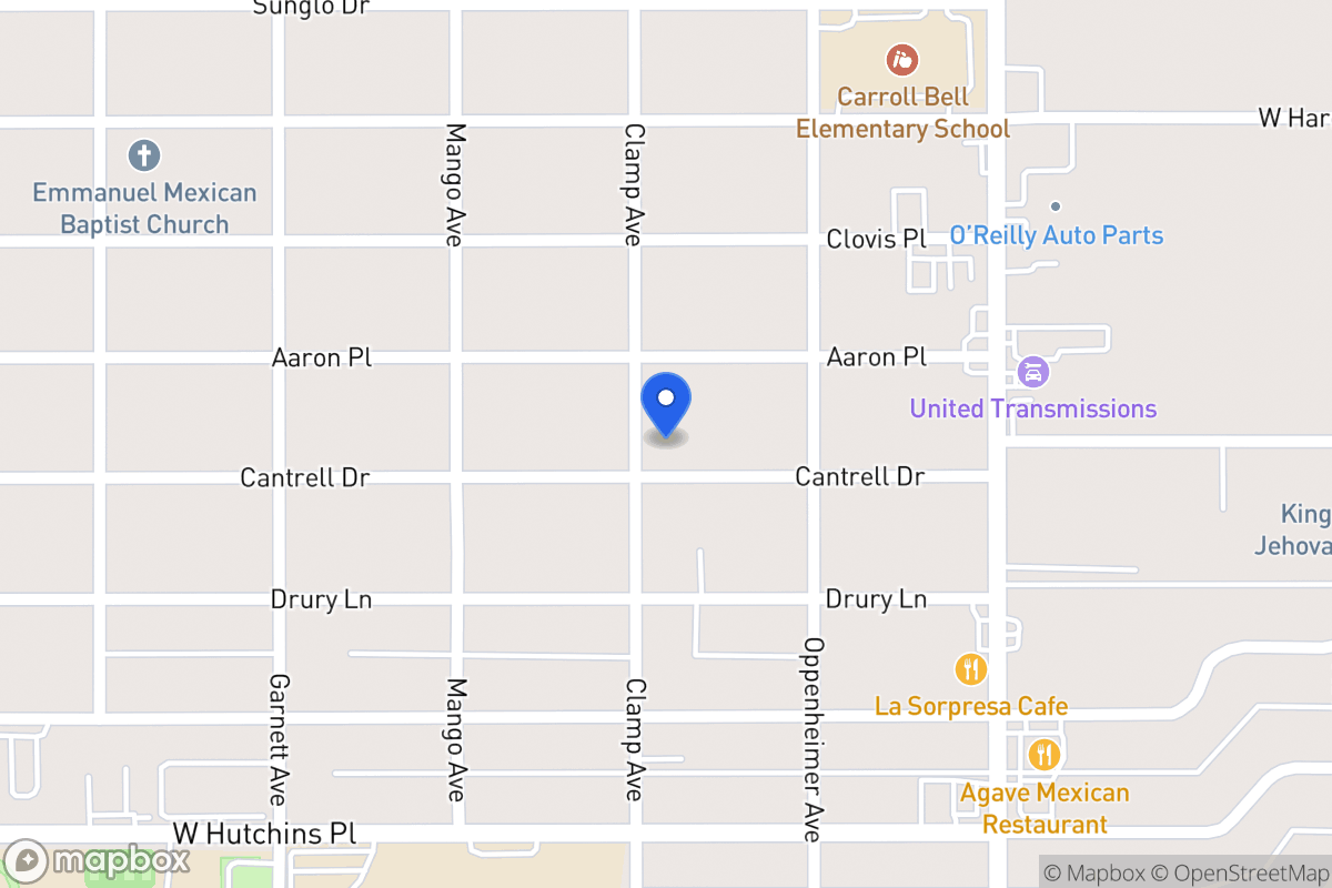 Map of 235  Cantrell Dr