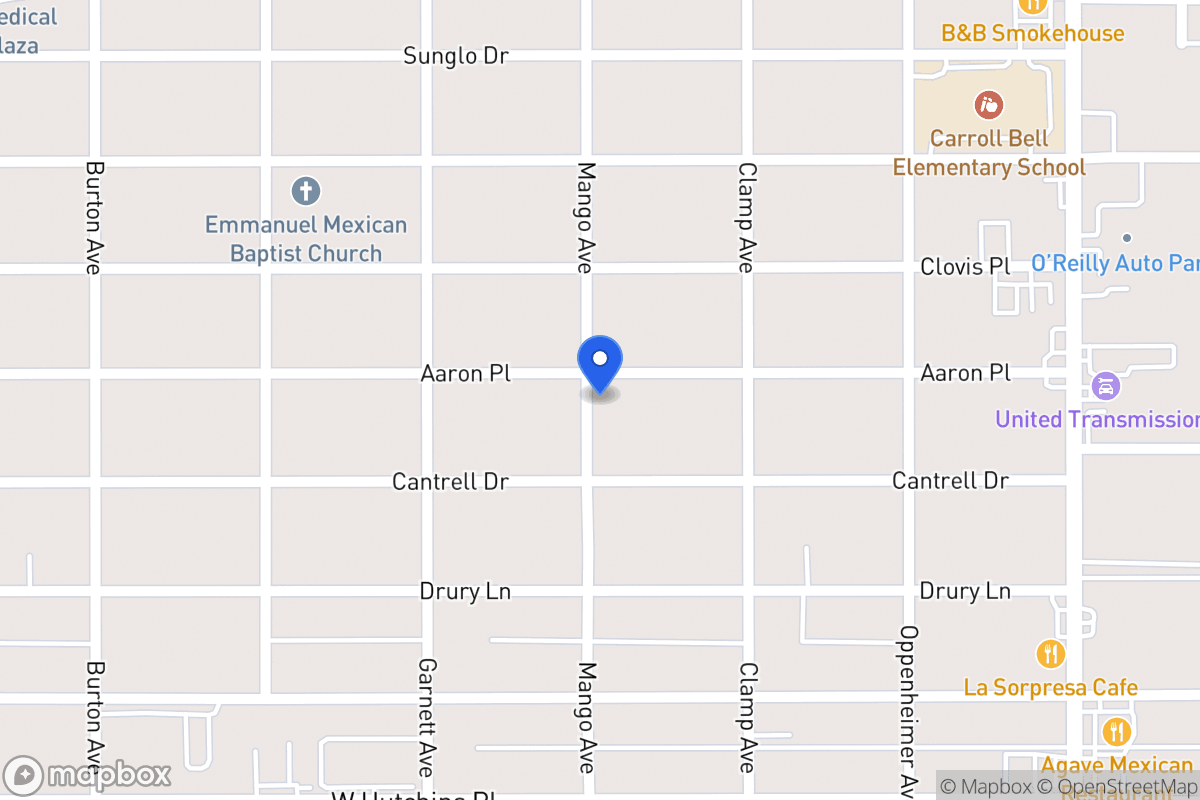Map of 340  Aaron St