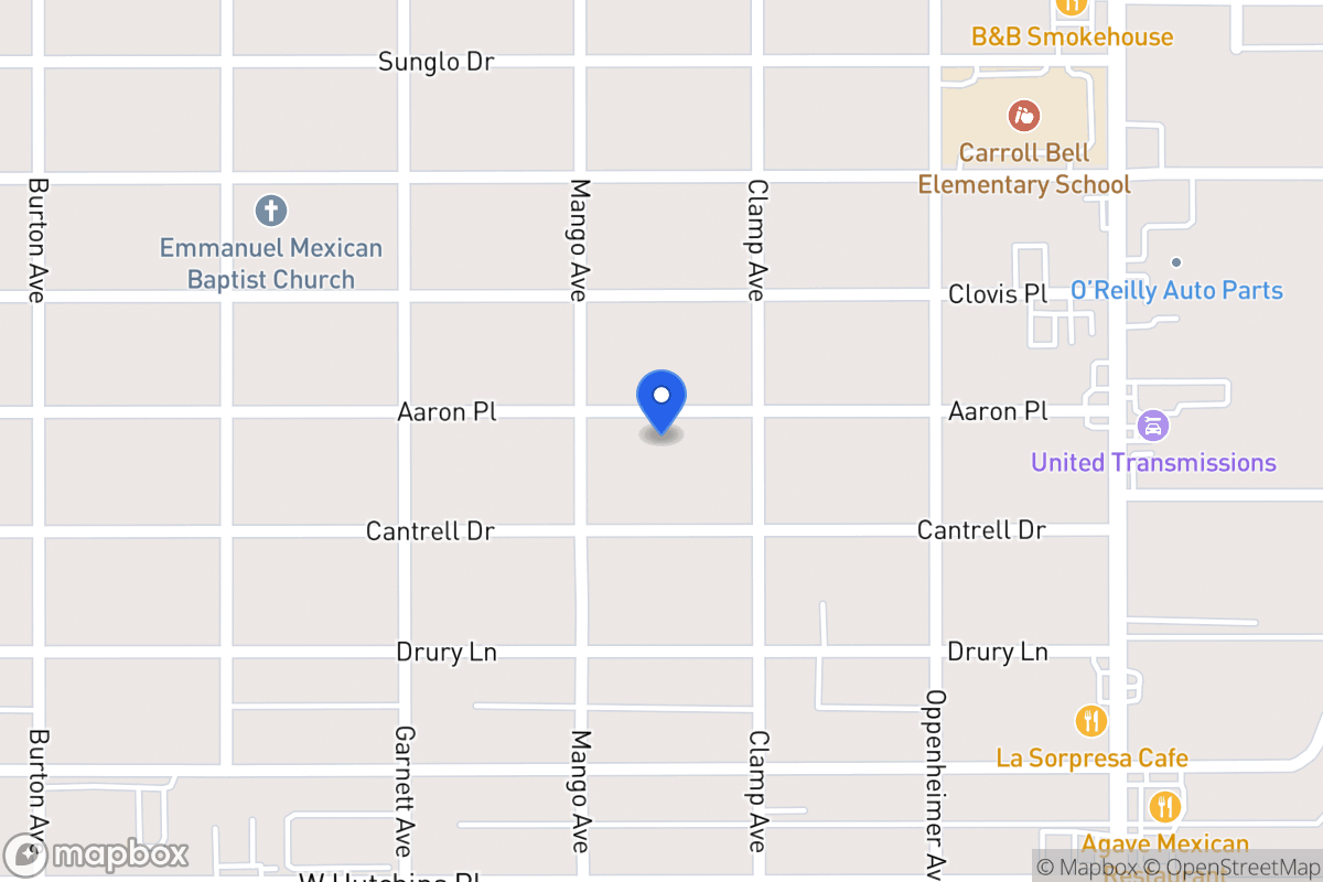 Map of 318  Aaron St