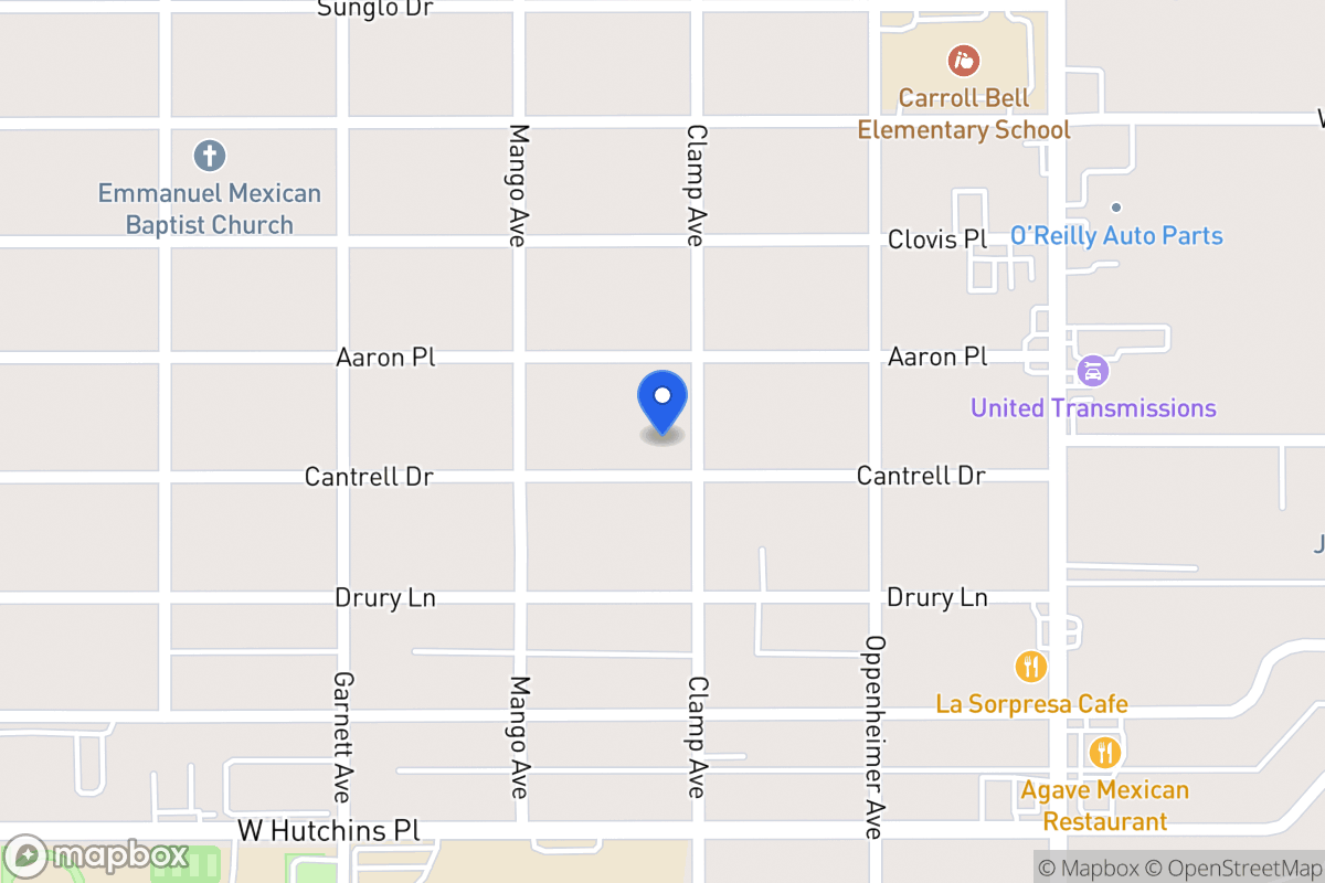 Map of 309  Cantrell Dr