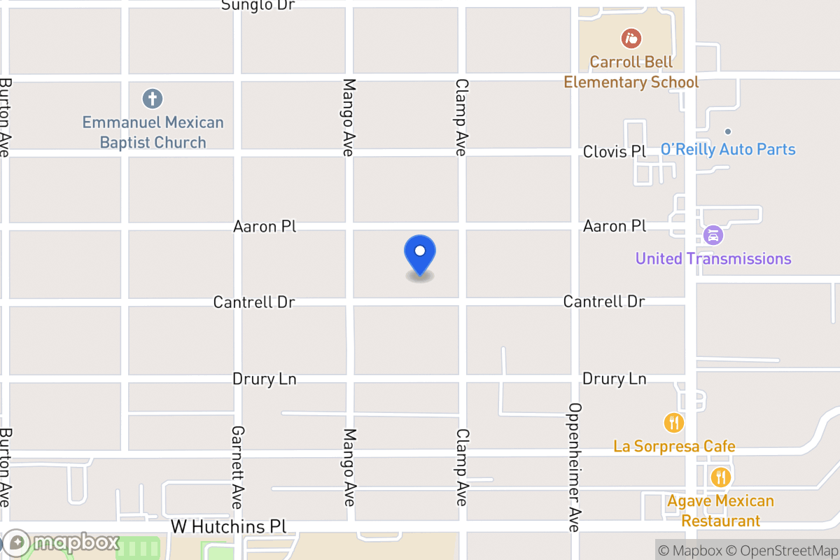Map of 315  Cantrell Dr