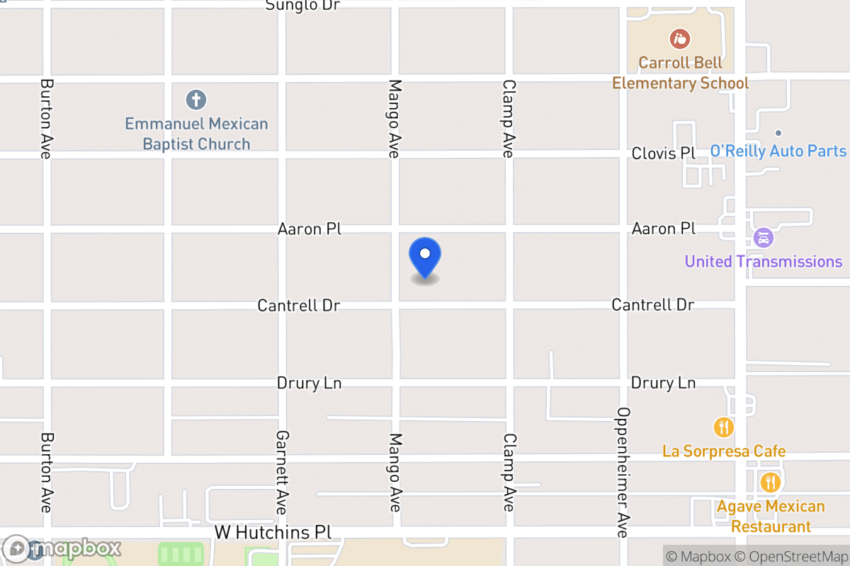 Map of 331  Cantrell Dr