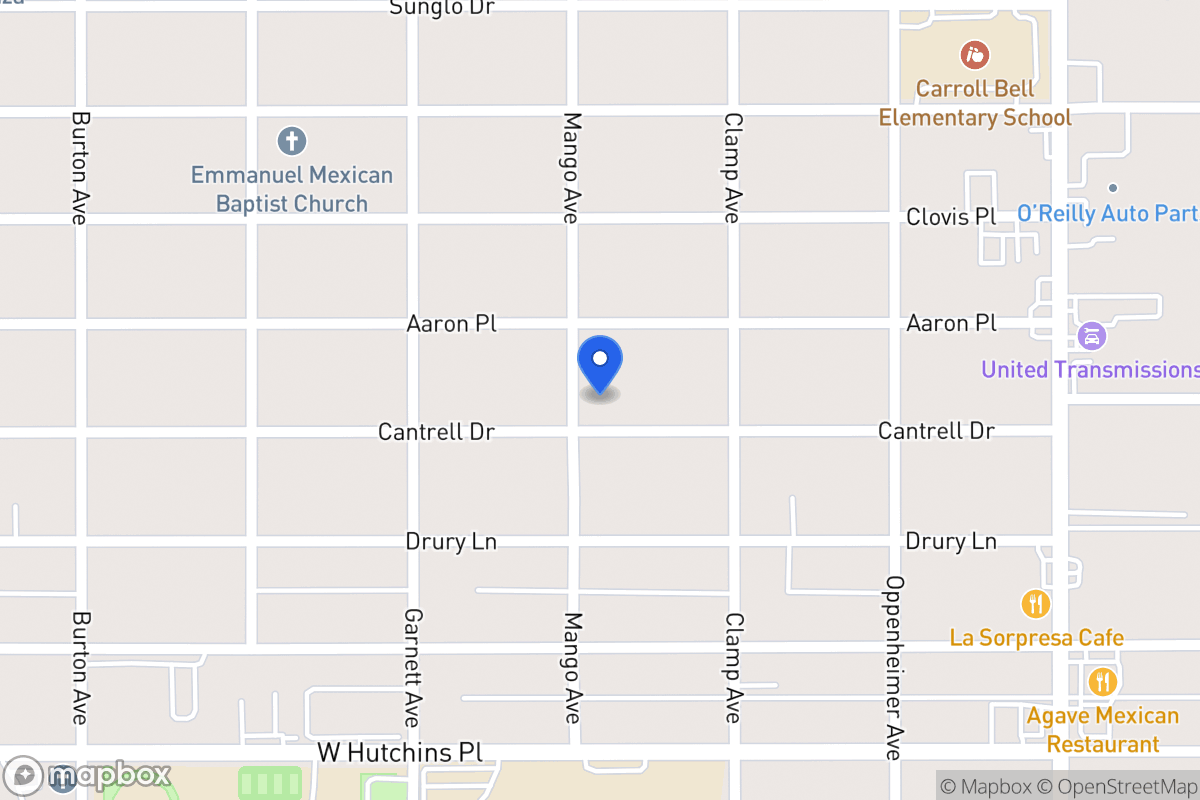 Map of 335  Cantrell Dr