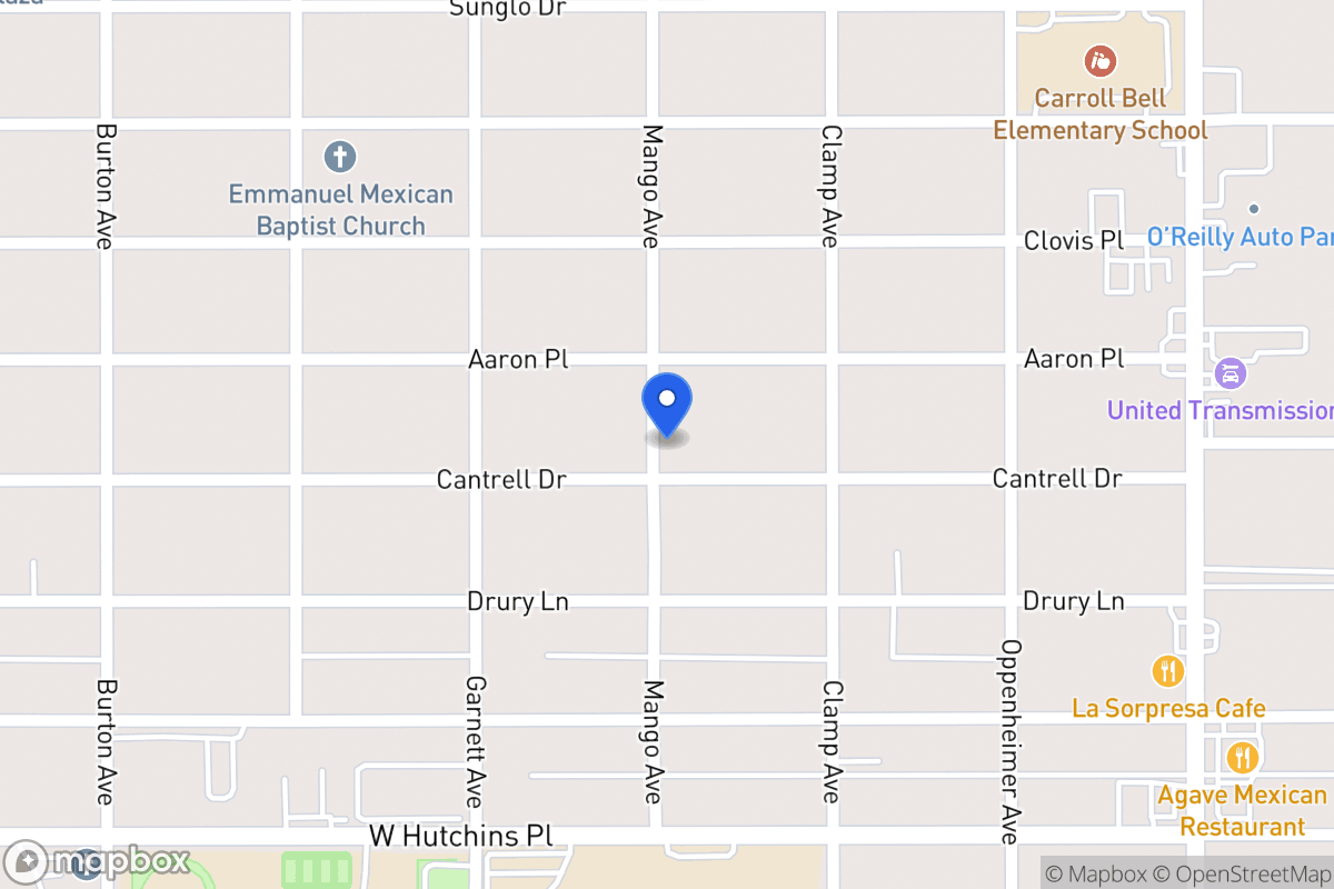 Map of 339  Cantrell Dr