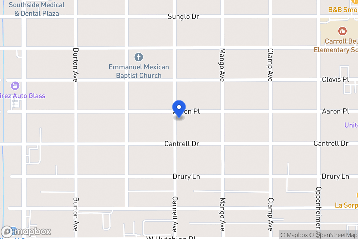 Map of 438  Aaron St