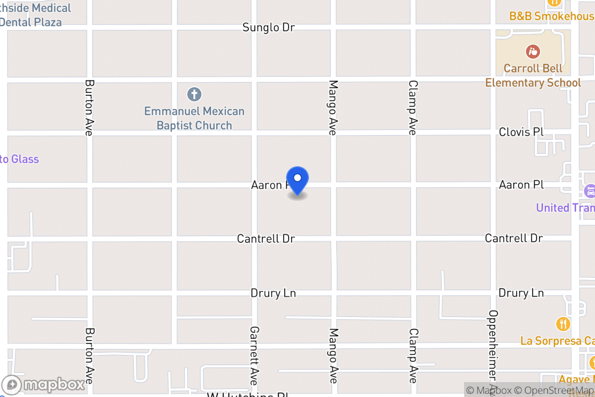 Map of 418  Aaron St