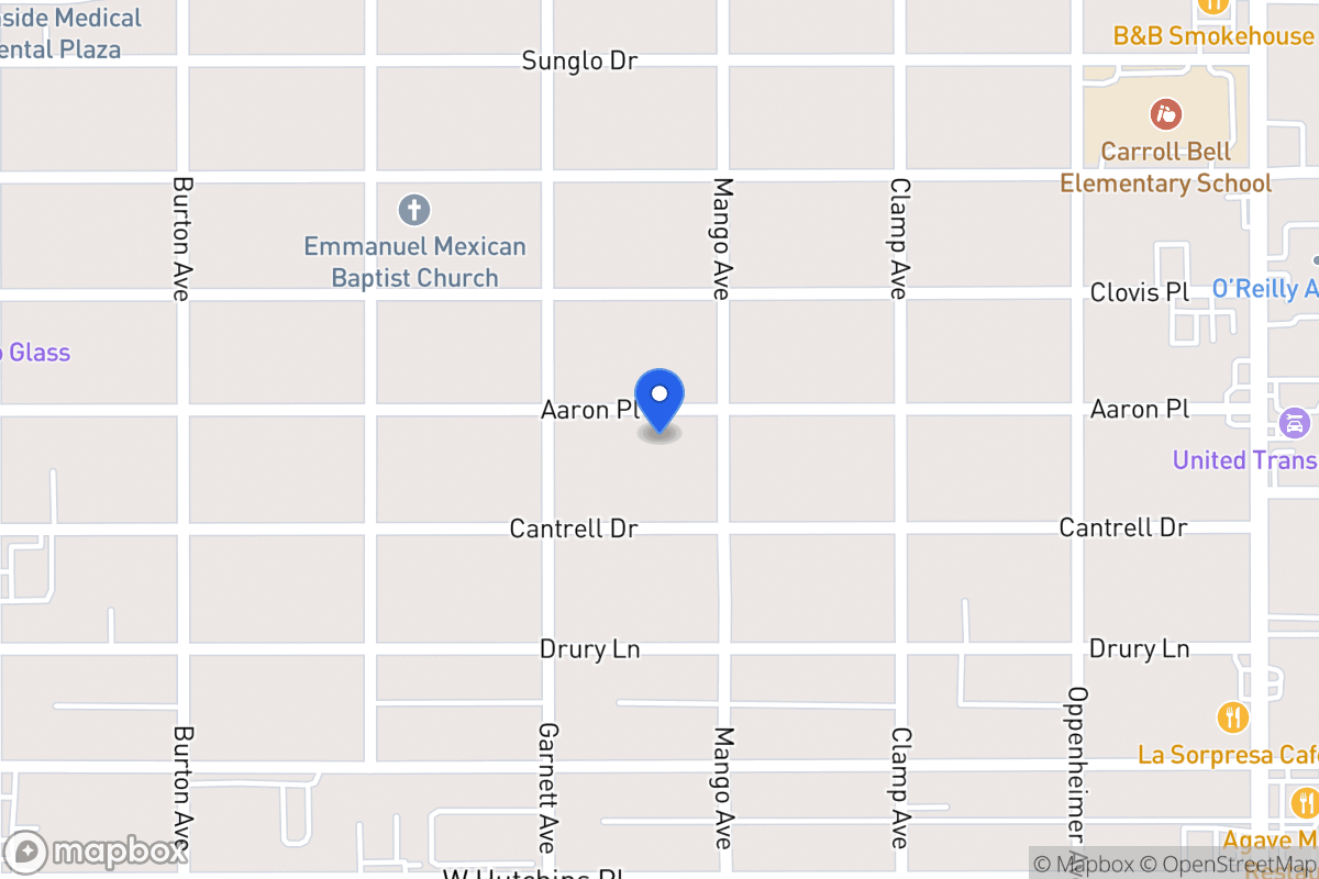 Map of 414  Aaron St