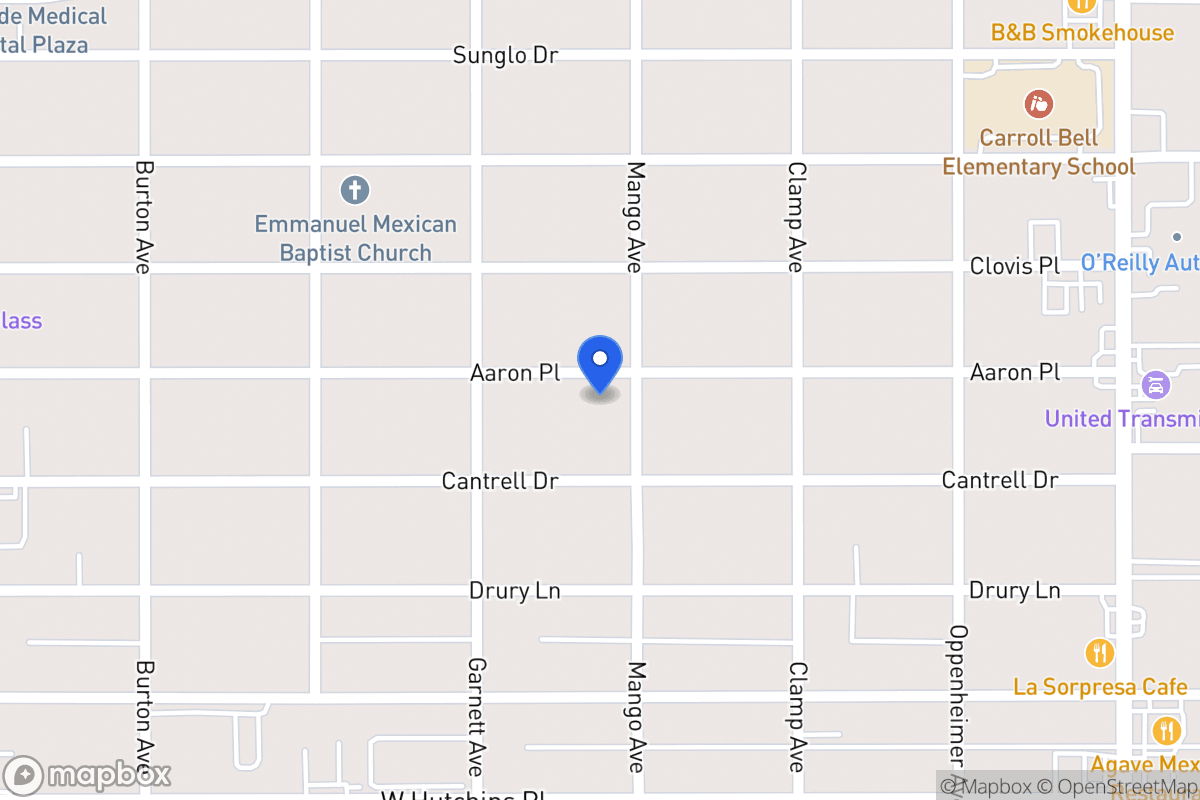 Map of 406  Aaron St