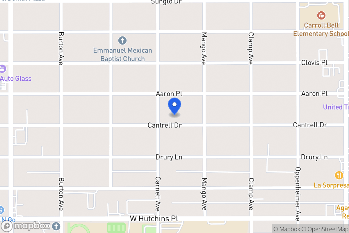 Map of 427  Cantrell Dr