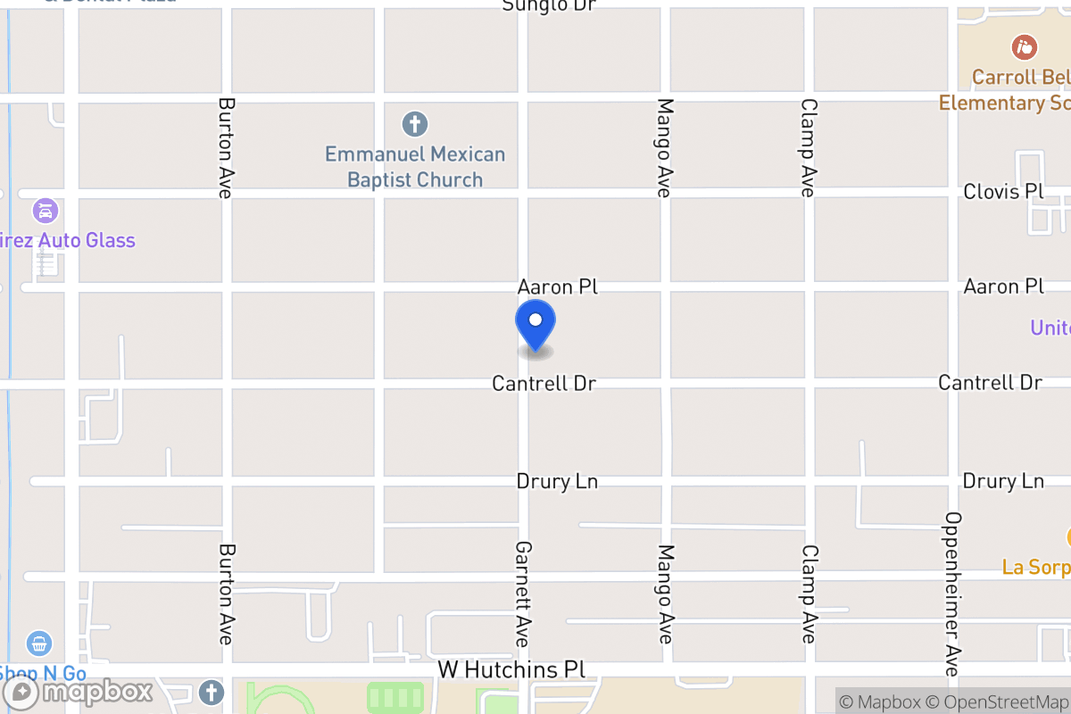 Map of 439  Cantrell Dr