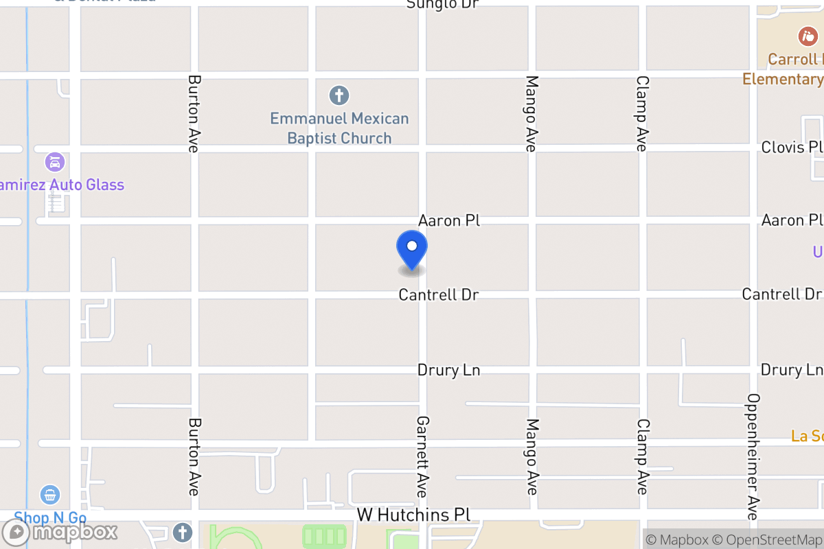 Map of 503  Cantrell Dr